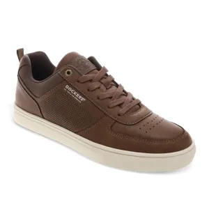 Dockers Mens Landon Synthetic Leather Casual Lace Up Sneaker Shoe