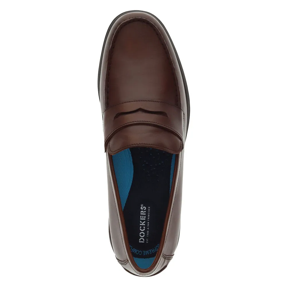 Dockers Mens Winfell Genuine Leather Dress Loafer Shoe