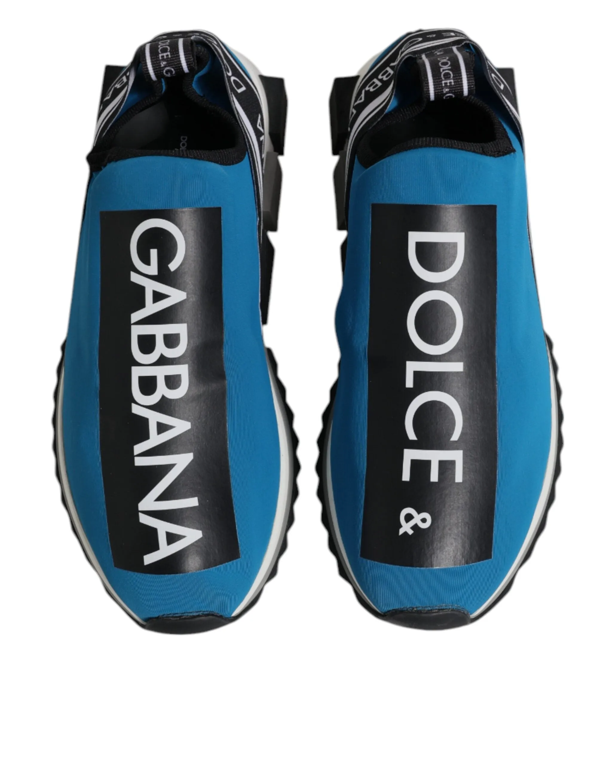 Dolce & Gabbana blue Logo Low Top Sorrento Men Sneakers Men's Shoes (Pre-Owned)