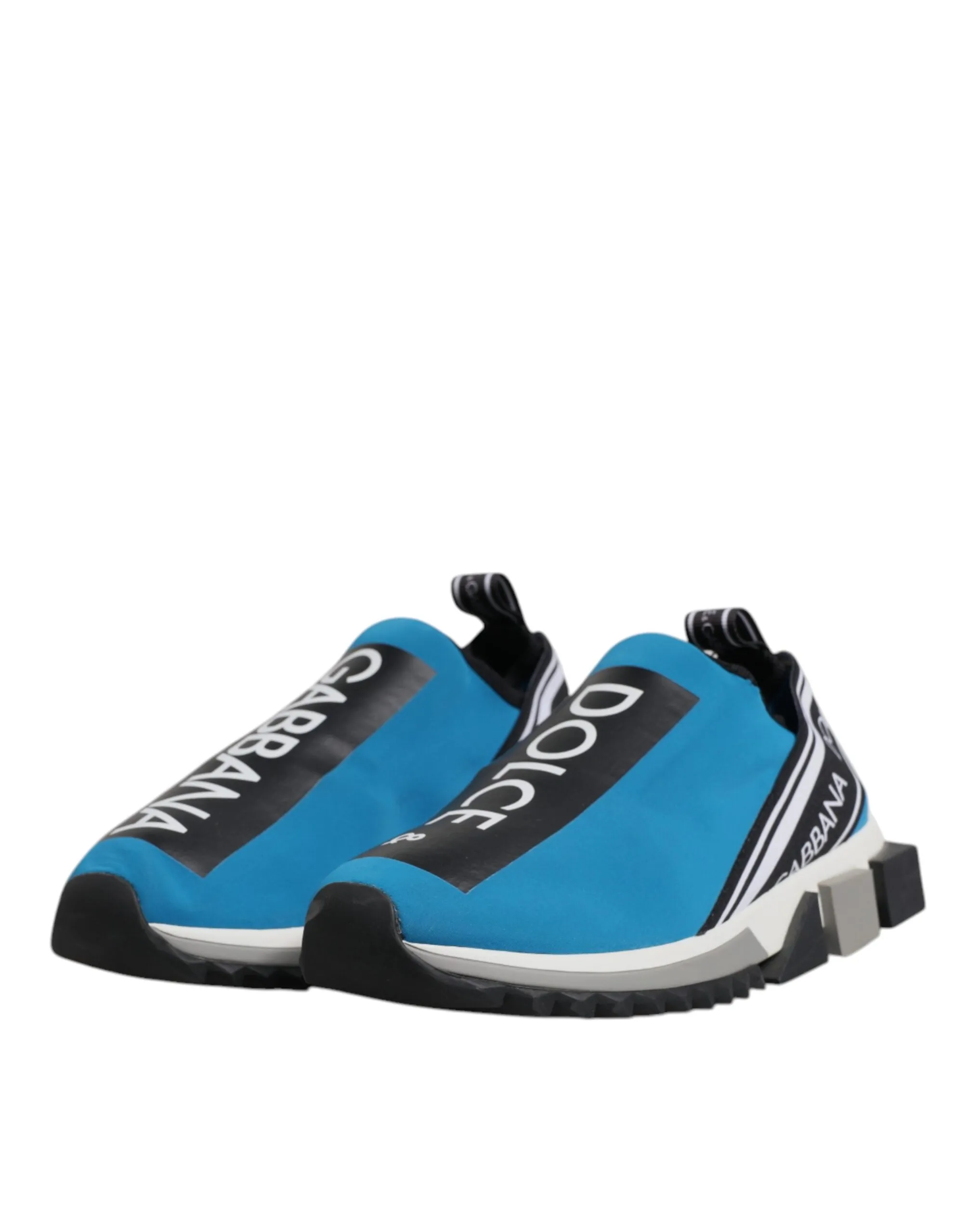 Dolce & Gabbana blue Logo Low Top Sorrento Men Sneakers Men's Shoes (Pre-Owned)
