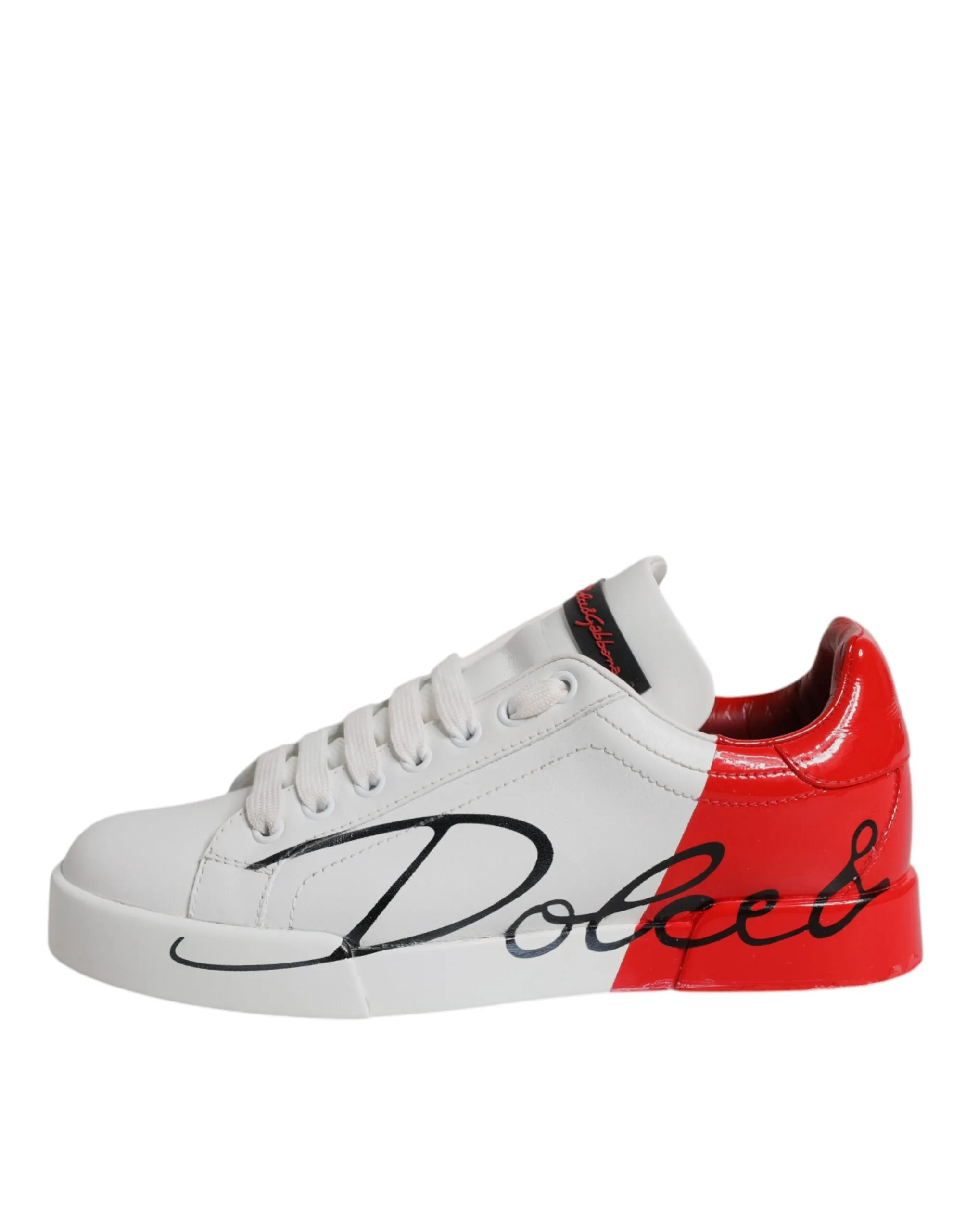 Dolce & Gabbana  Leather Low Top Men Sneakers Men's Shoes (Pre-Owned)