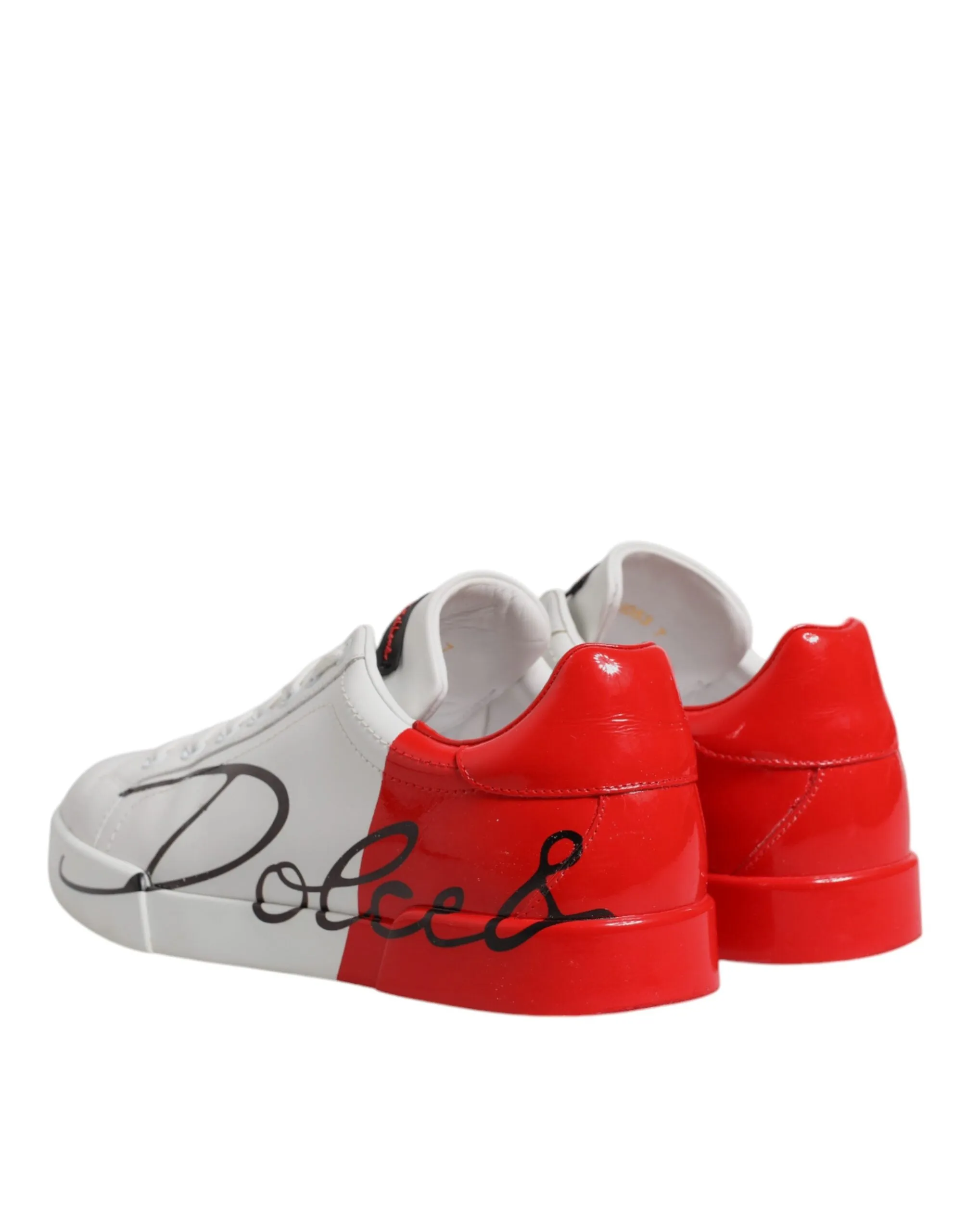 Dolce & Gabbana  Leather Low Top Men Sneakers Men's Shoes (Pre-Owned)