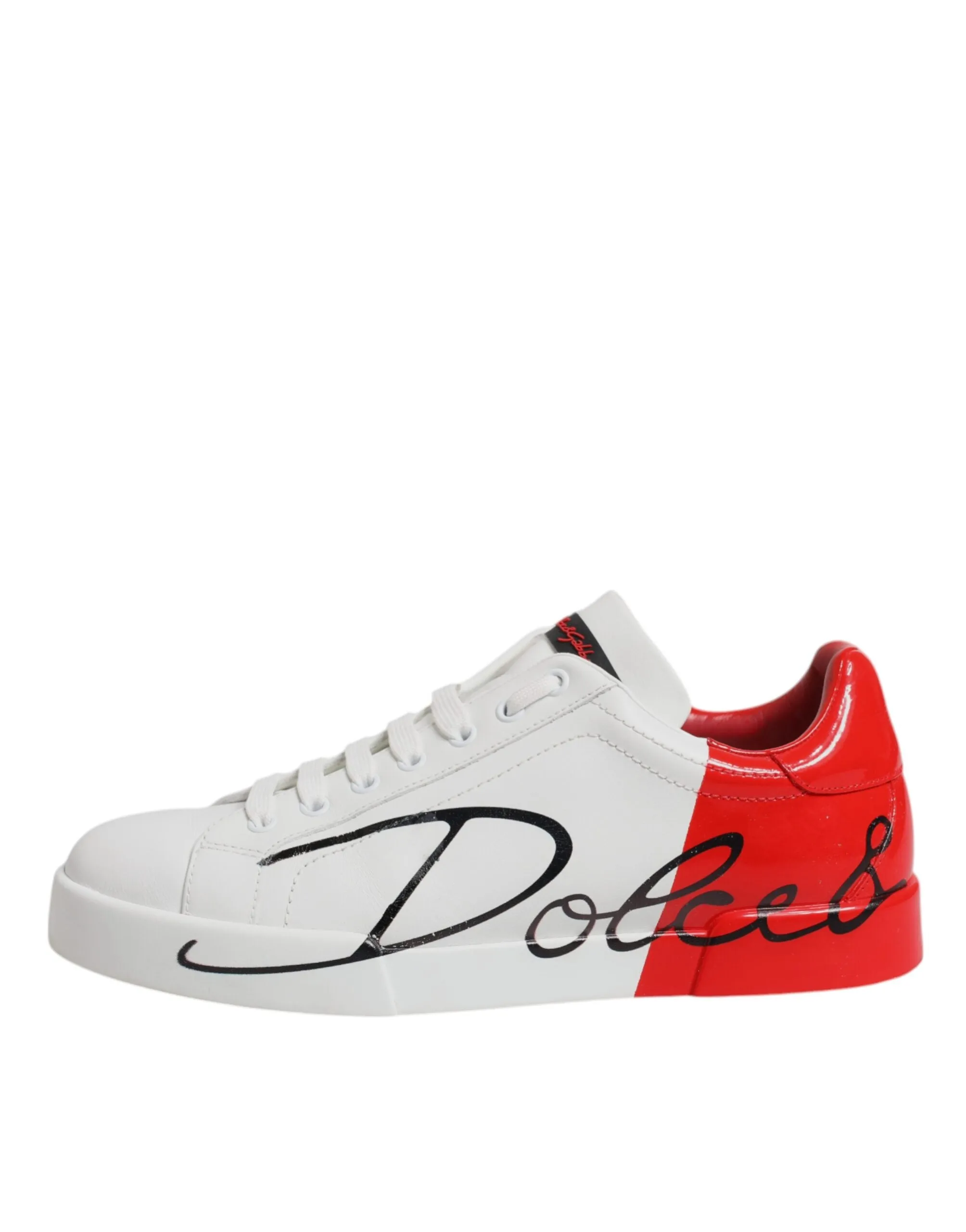 Dolce & Gabbana  Leather Low Top Men Sneakers Men's Shoes (Pre-Owned)