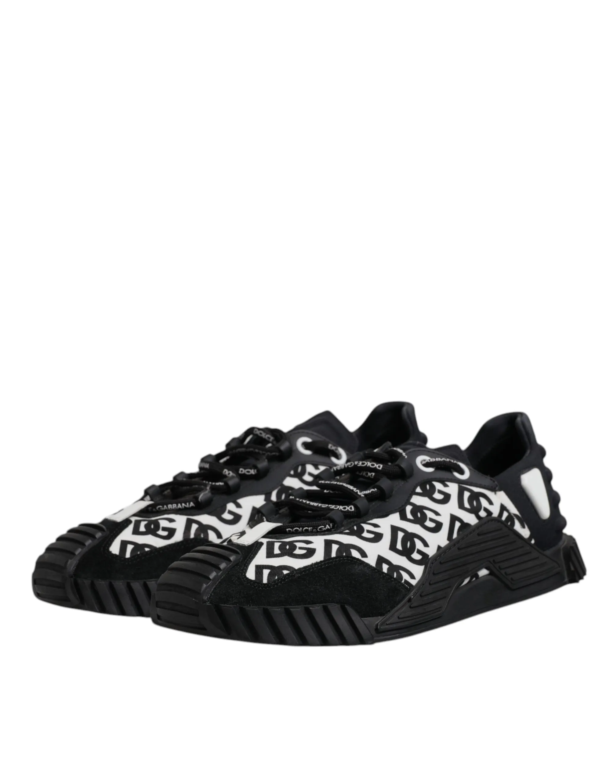 Dolce & Gabbana Logo Lace Up Low Top NS1 Sneakers Men's Shoes (Pre-Owned)