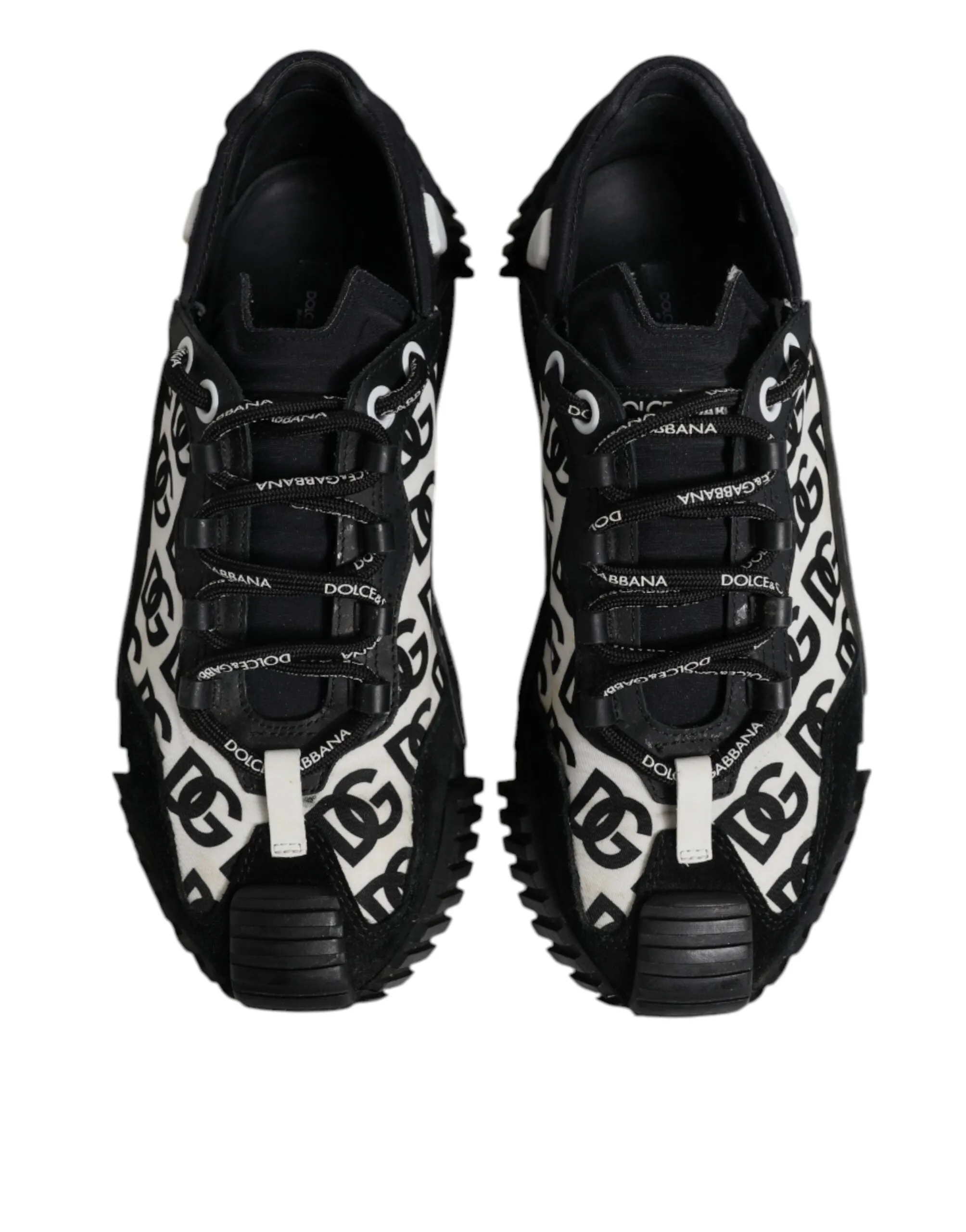 Dolce & Gabbana Logo Lace Up Low Top NS1 Sneakers Men's Shoes (Pre-Owned)