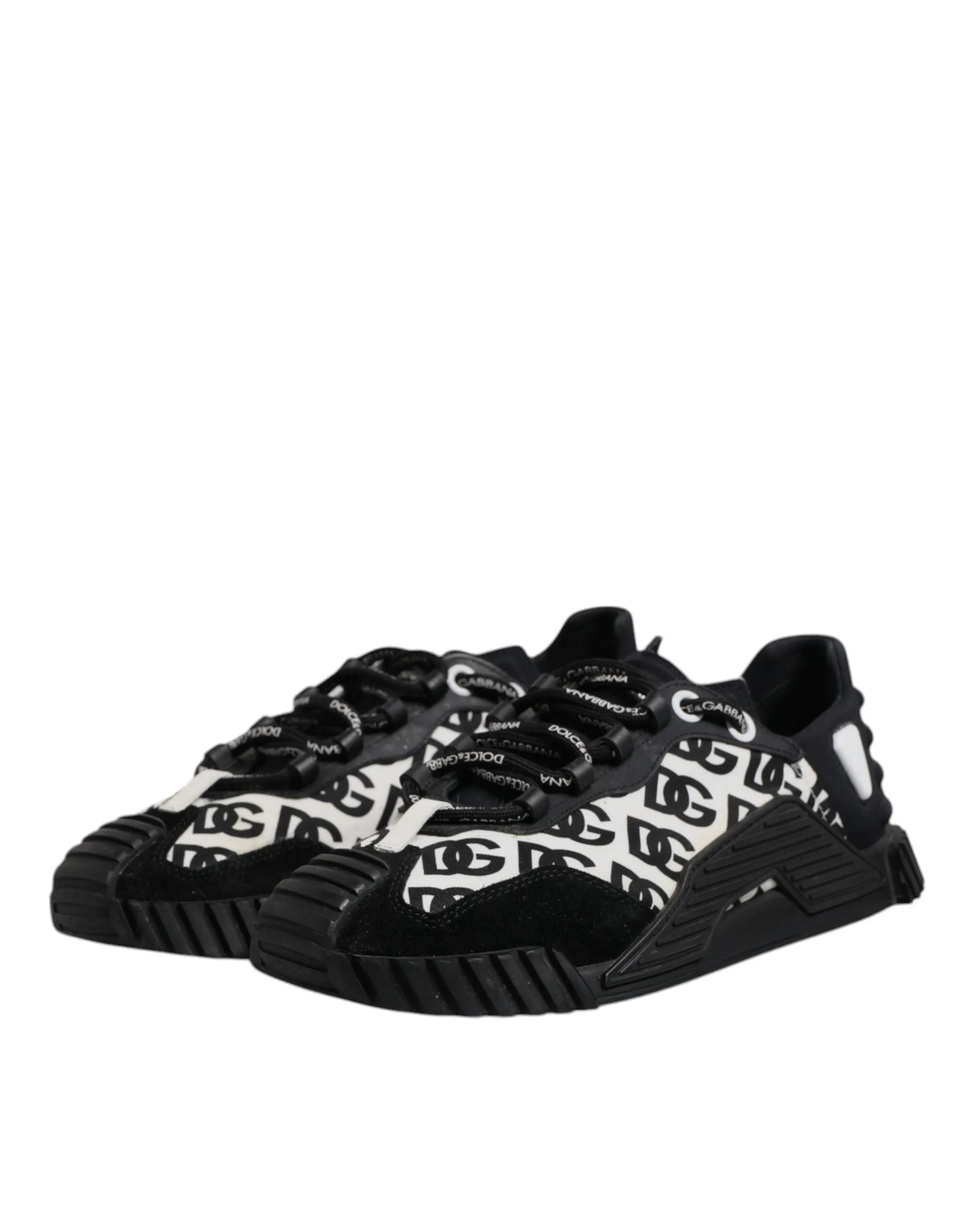 Dolce & Gabbana Logo Lace Up Low Top NS1 Sneakers Men's Shoes (Pre-Owned)