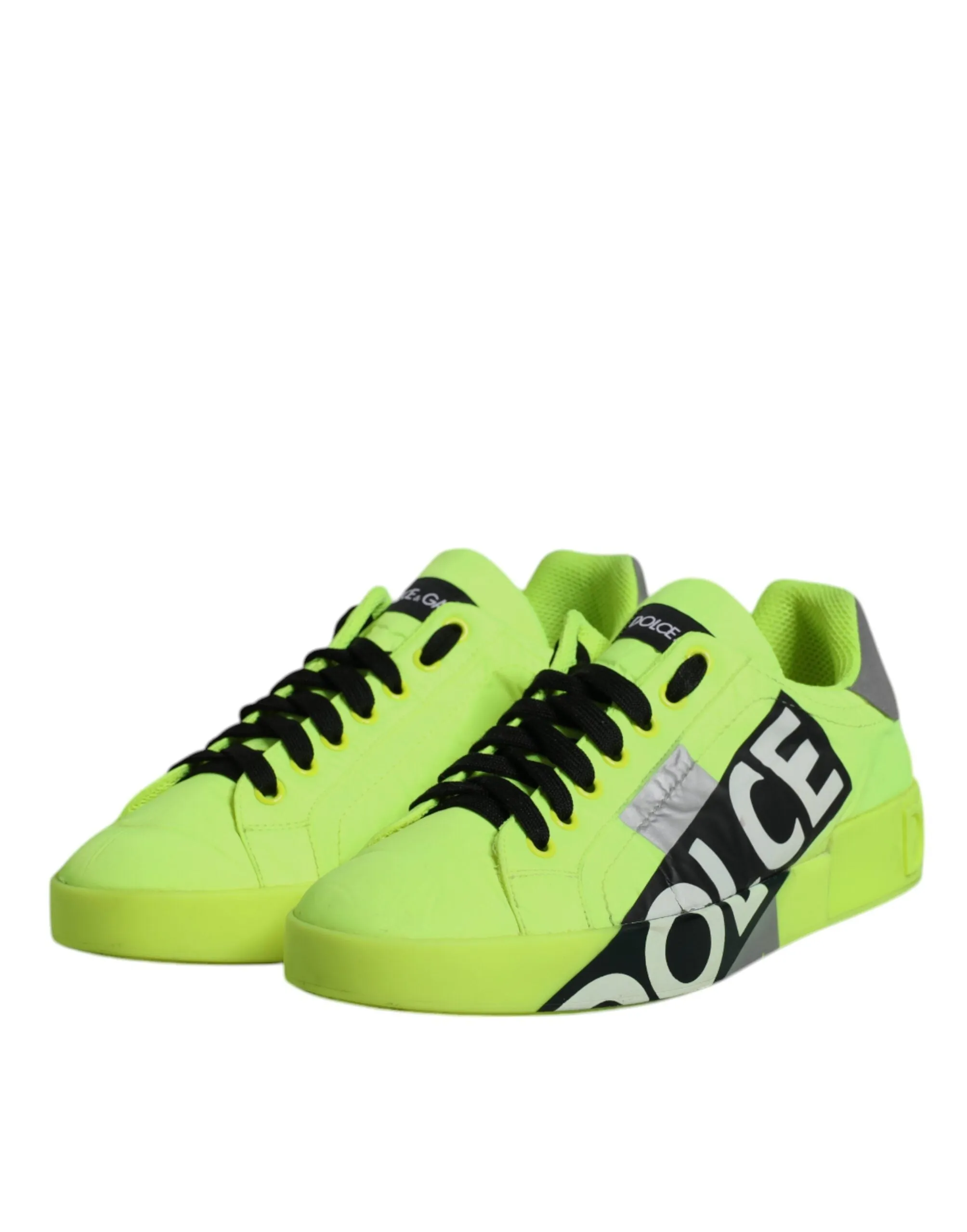 Dolce & Gabbana Portofino Logo Tape Men Sneakers Men's Shoes (Pre-Owned)