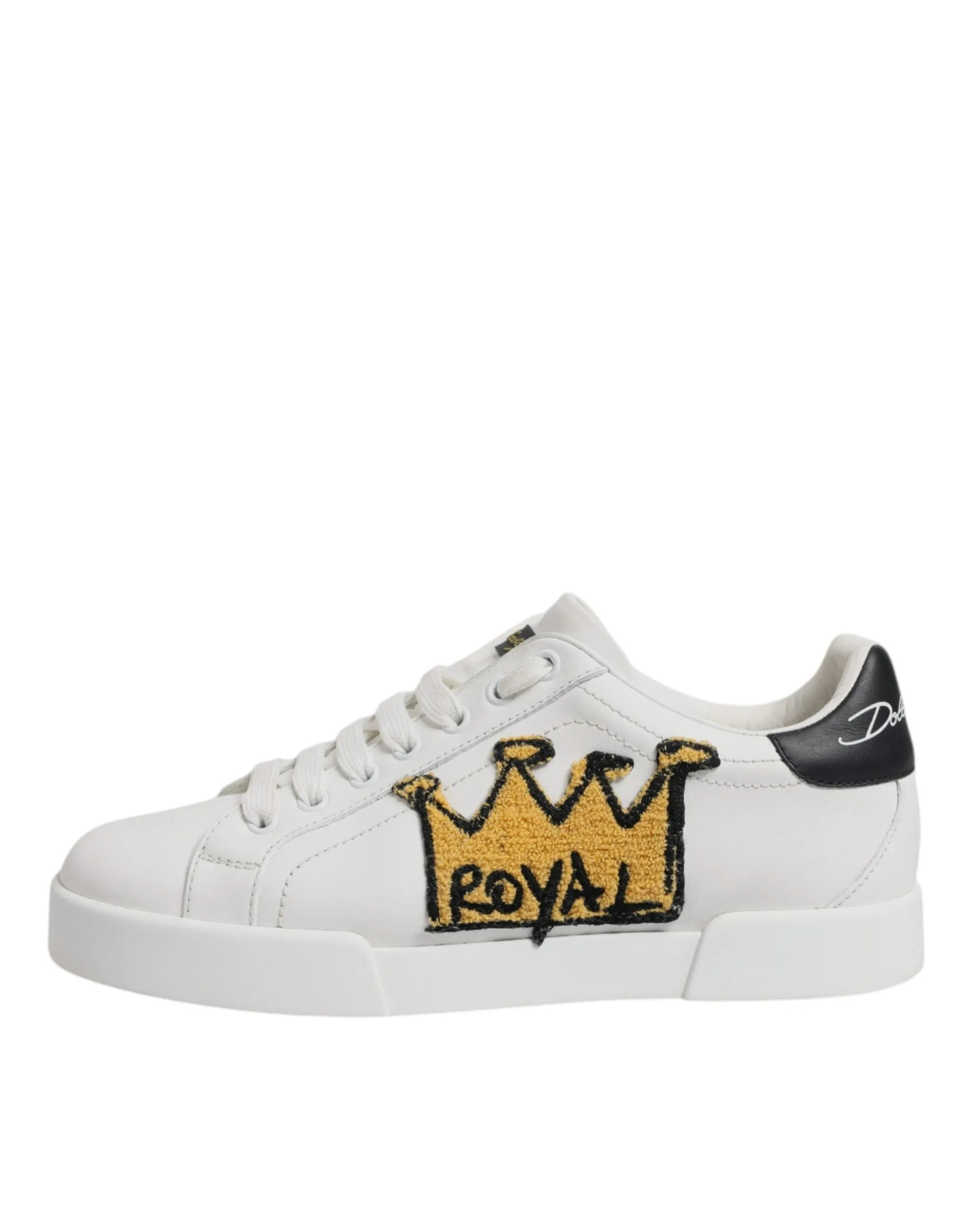 Dolce & Gabbana Royal Crown Low Top Sneakers Men's Shoes (Pre-Owned)