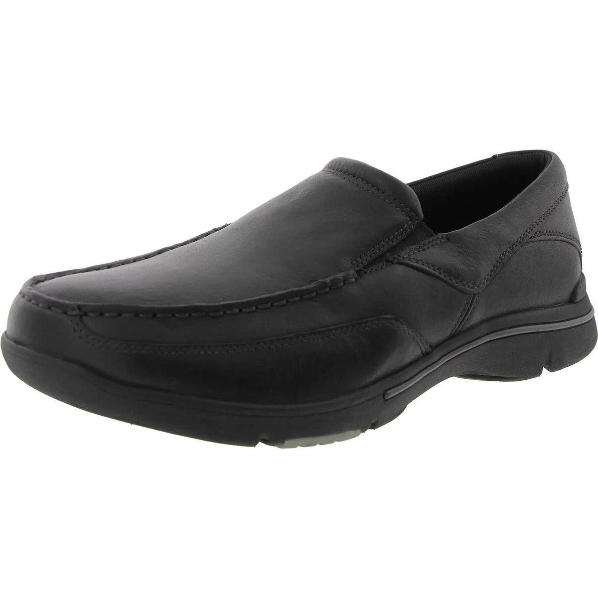 Eberdon Mens Leather Apron Toe Loafers