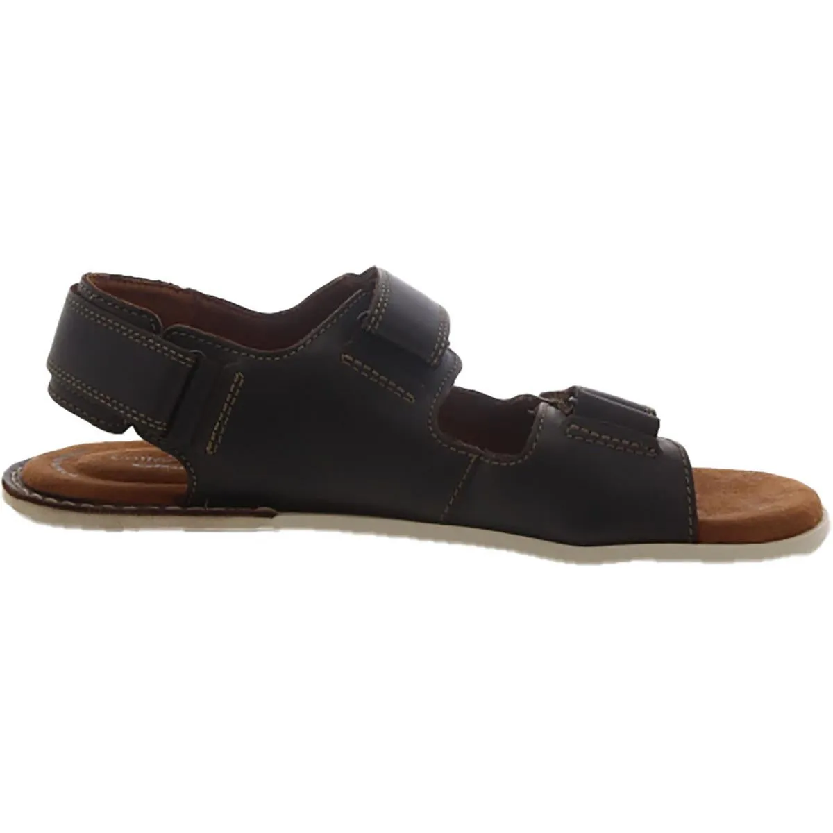 Ellison Bay Mens Leather Adjustable Sport Sandals