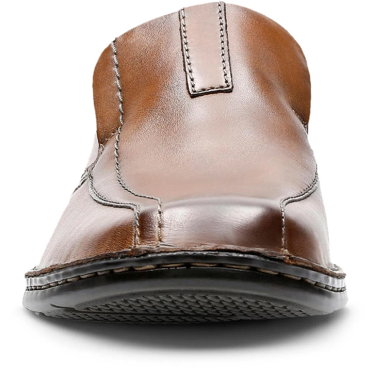 Escalade Step Mens Leather Slip On Loafers