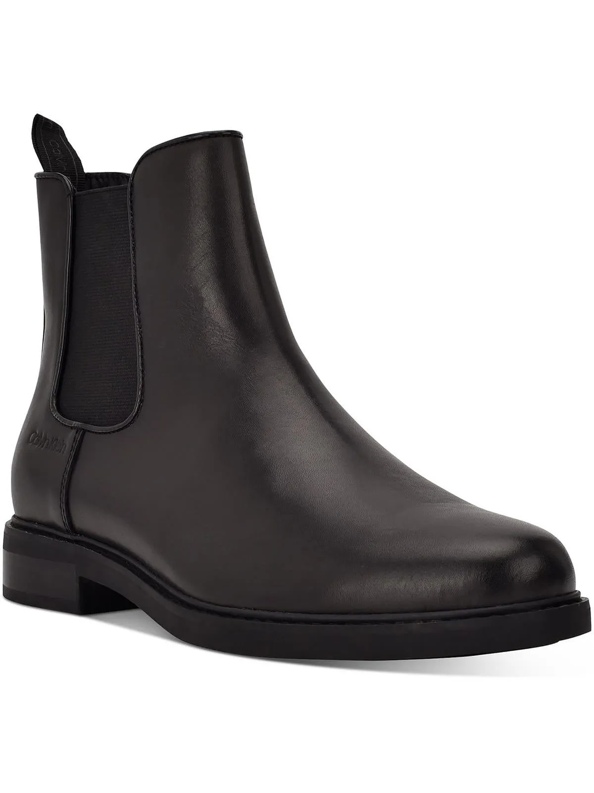 Fenwick Mens Leather Ankle Chelsea Boots