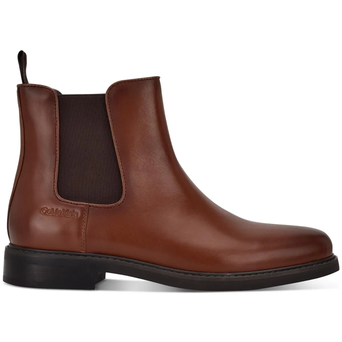 Fenwick Mens Leather Ankle Chelsea Boots