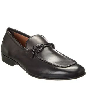 Ferragamo Lester Corsaro Leather Loafer