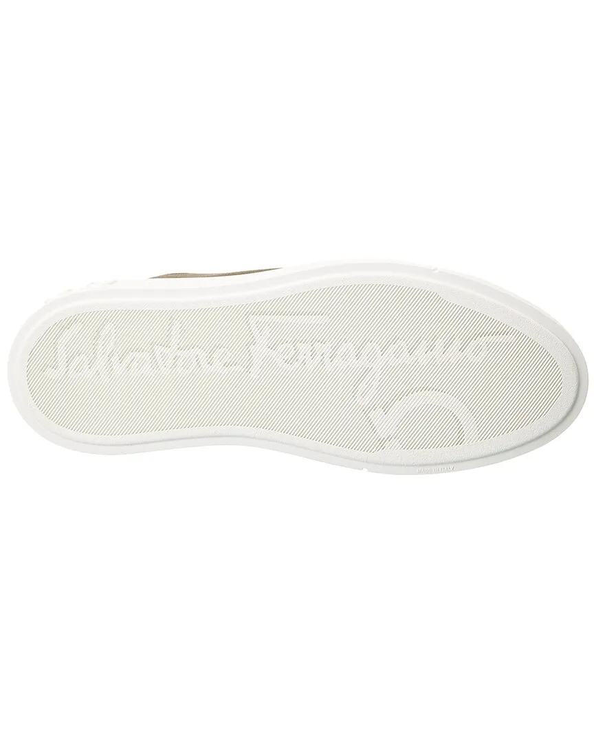 Ferragamo Mediterr Eco Canvas Sneaker