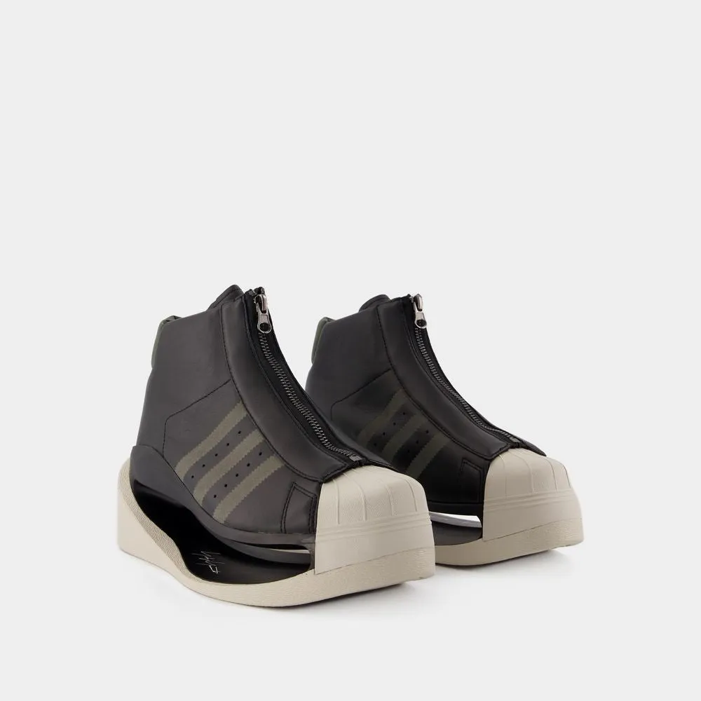 Gendo Pro Sneakers - Leather - Black