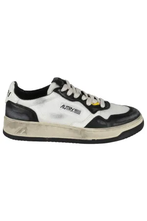 Genuine Leather Sup Vint Sneakers