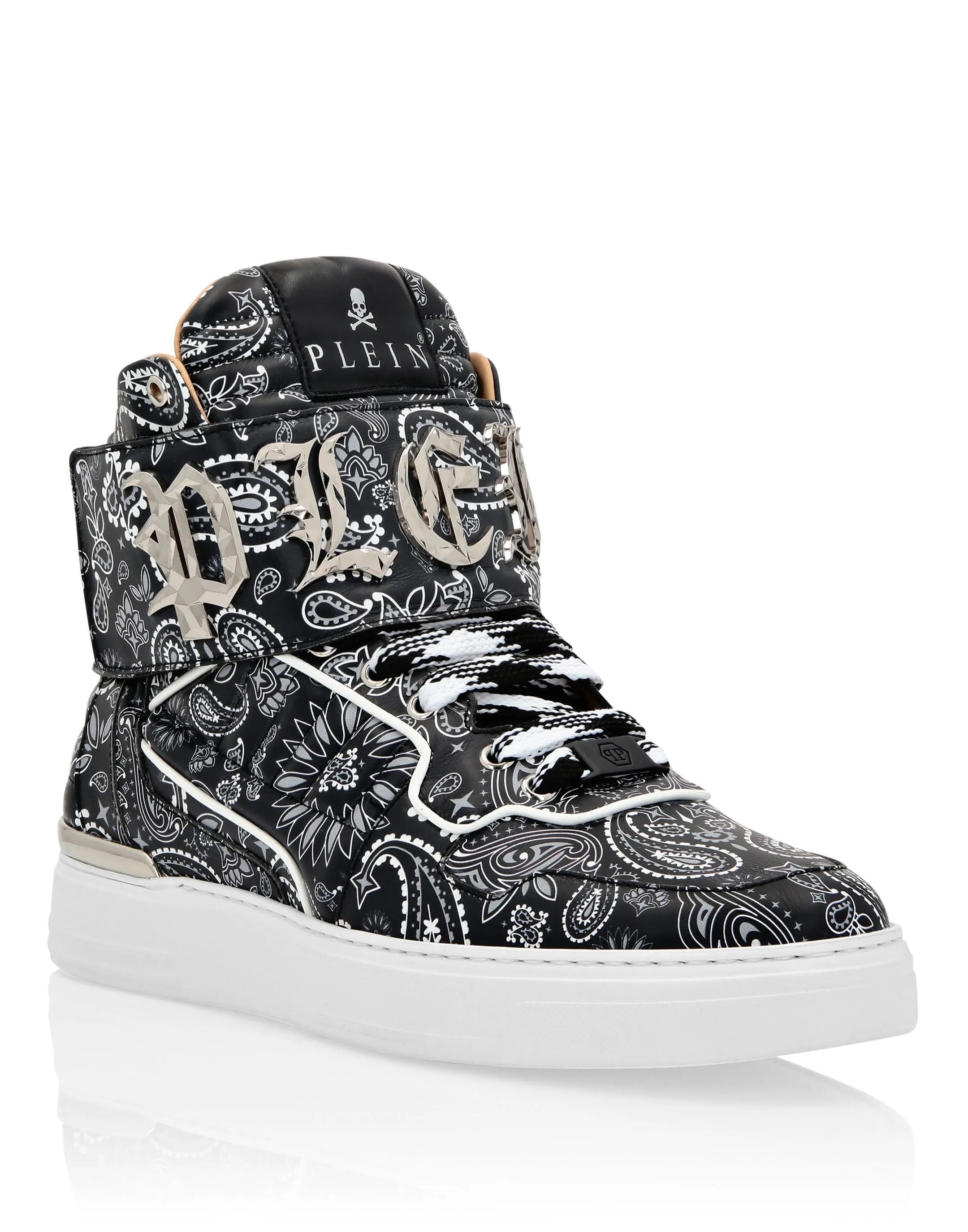 Hi-Top Sneakers Paisley