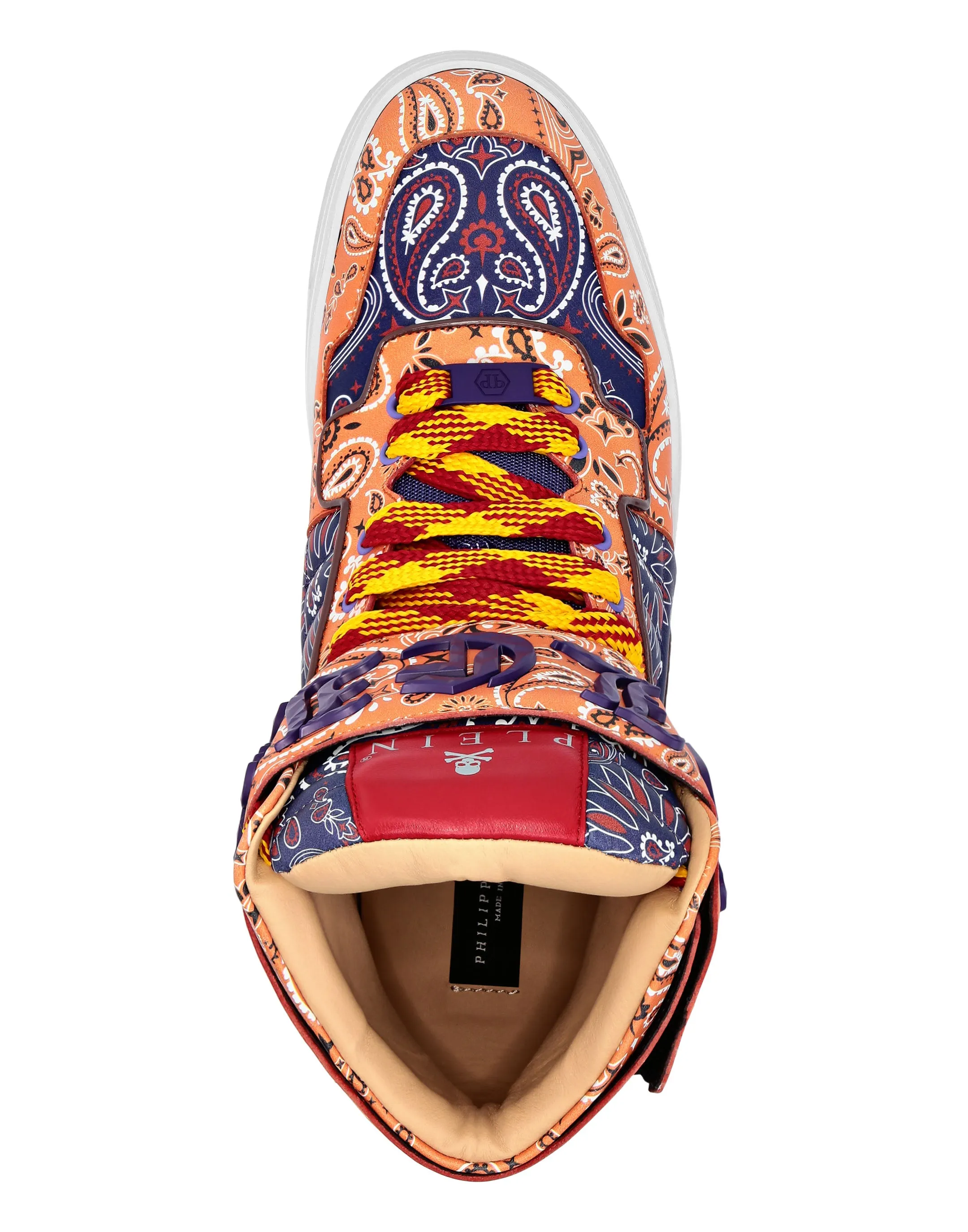 Hi-Top Sneakers Paisley