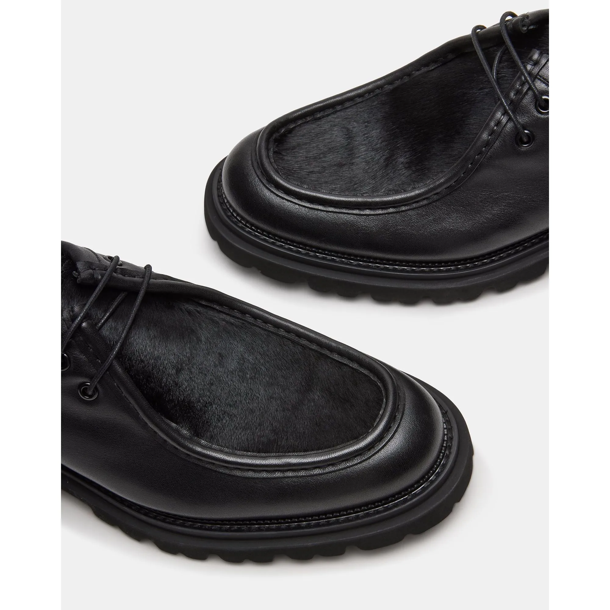 Hulver Black Leather