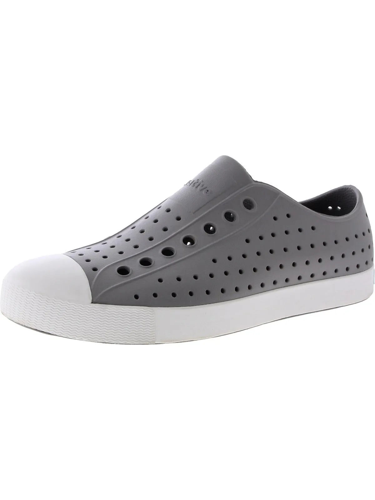 Jefferson Mens Perforated Slip On Fashion Sneakers