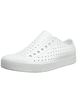 Jefferson Mens Perforated Slip On Fashion Sneakers