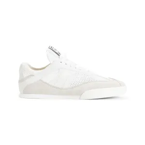 Kick White Textile Sneakers