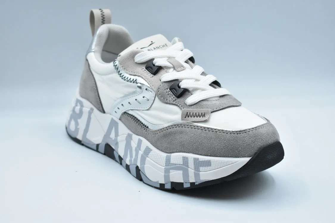 Laced Sneakers With Textured Upper