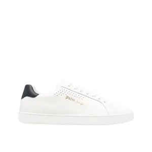 Leather Logo Sneakers