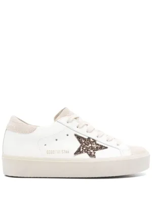 Leather Sneaker With Logo