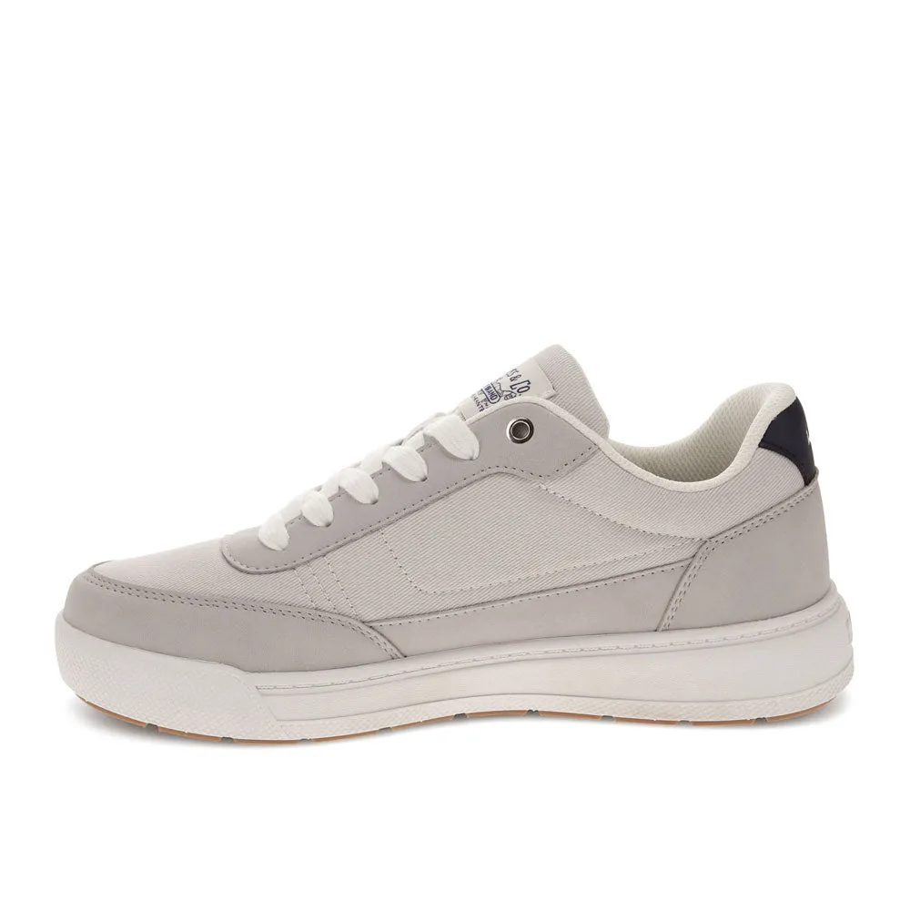 Levi's Mens Aden Genuine Suede and Canvas Lace Up Sneaker Shoe
