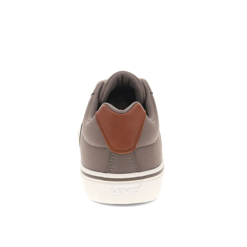Levi's Mens Avery Synthetic Leather Casual Lace Up Sneaker Shoe