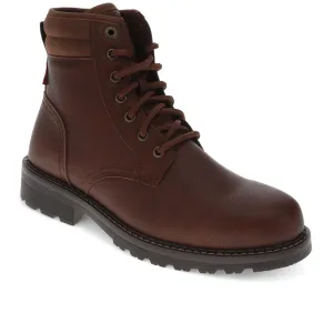Levi's Mens Berkshire Synthetic Leather Rugged Casual Boot