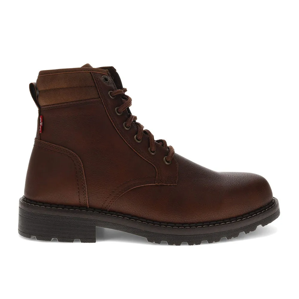Levi's Mens Berkshire Synthetic Leather Rugged Casual Boot