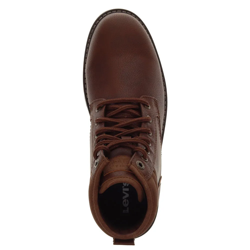 Levi's Mens Berkshire Synthetic Leather Rugged Casual Boot