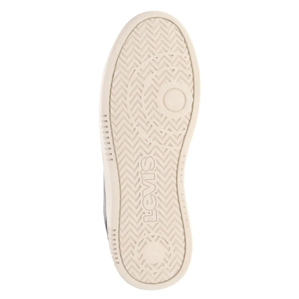 Levi's Mens Carson Synthetic Leather Casual Lace Up Sneaker Shoe