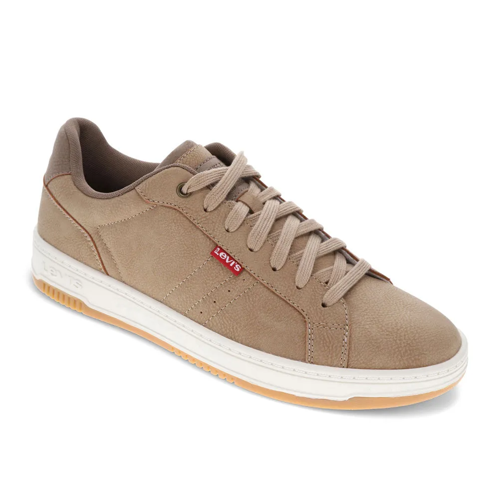 Levi's Mens Carson Synthetic Leather Casual Lace Up Sneaker Shoe