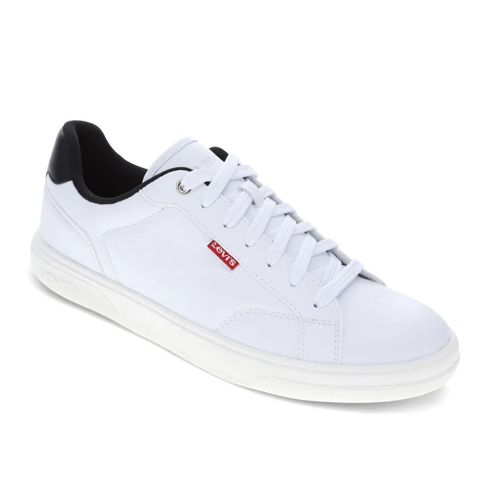 Levi's Mens Carter Synthetic Leather Casual Lace Up Sneaker Shoe