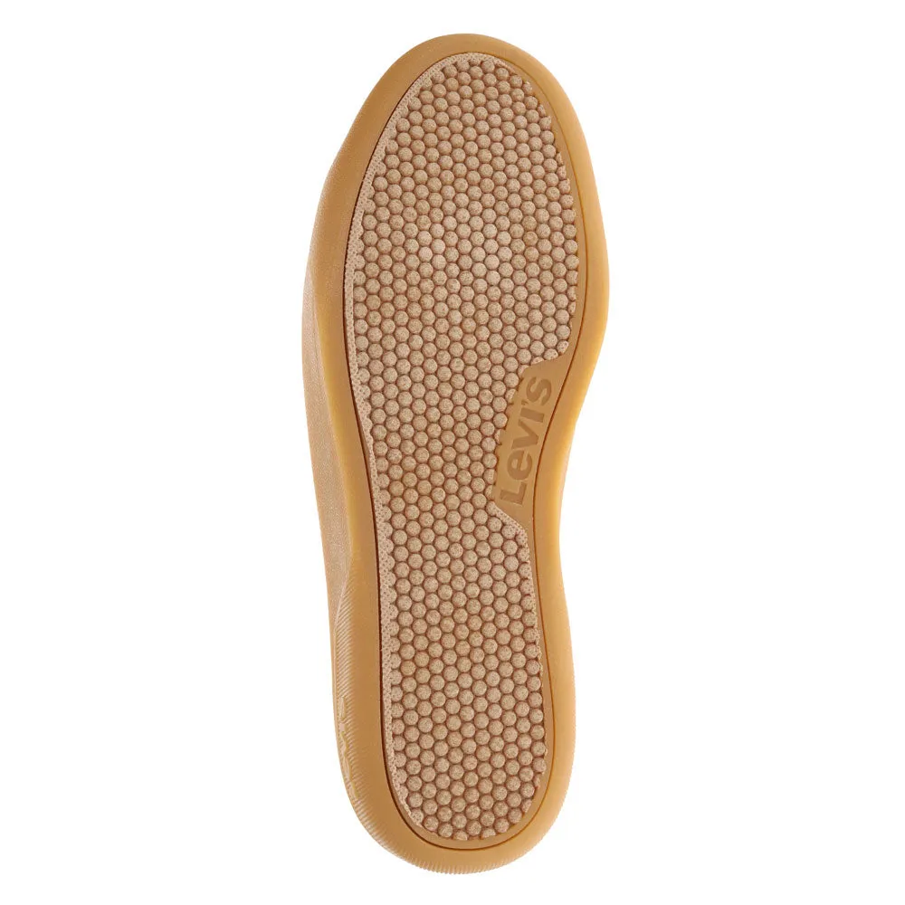 Levi's Mens Carter Synthetic Leather Casual Lace Up Sneaker Shoe