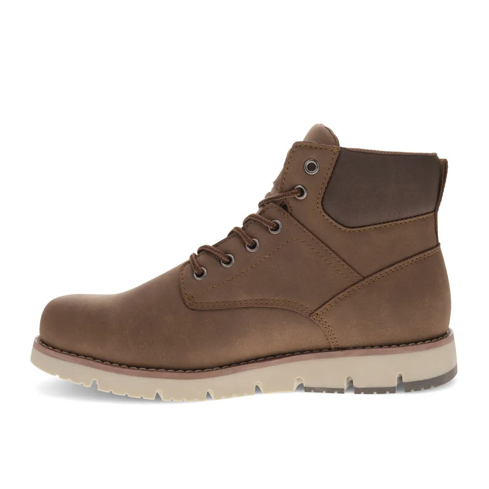 Levi's Mens Charles SH Vegan Leather Lace Up Rugged Casual Boot