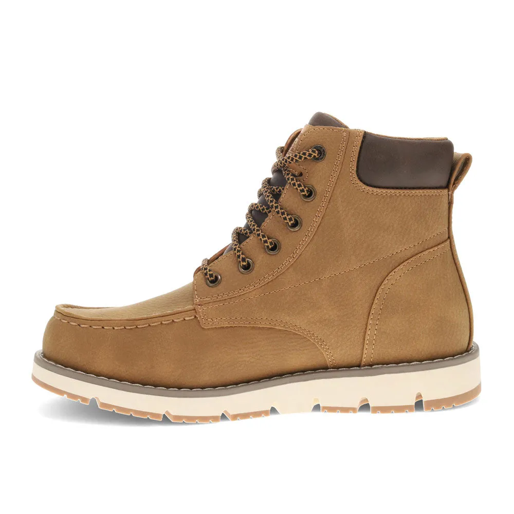 Levi's Mens Dean Synthetic Leather Casual Moc Toe Rugged Casual Boot