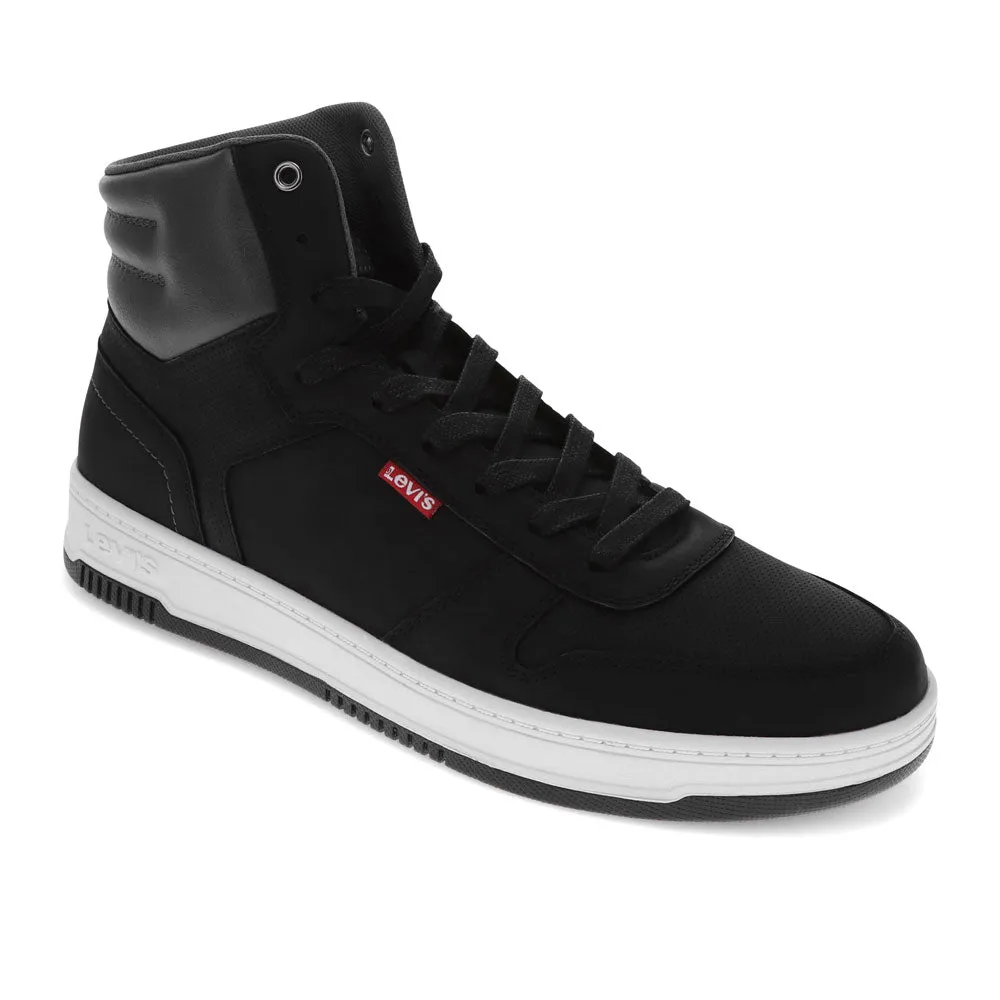 Levi's Mens Drive Hi CBL Synthetic Leather Casual Hightop Sneaker Shoe