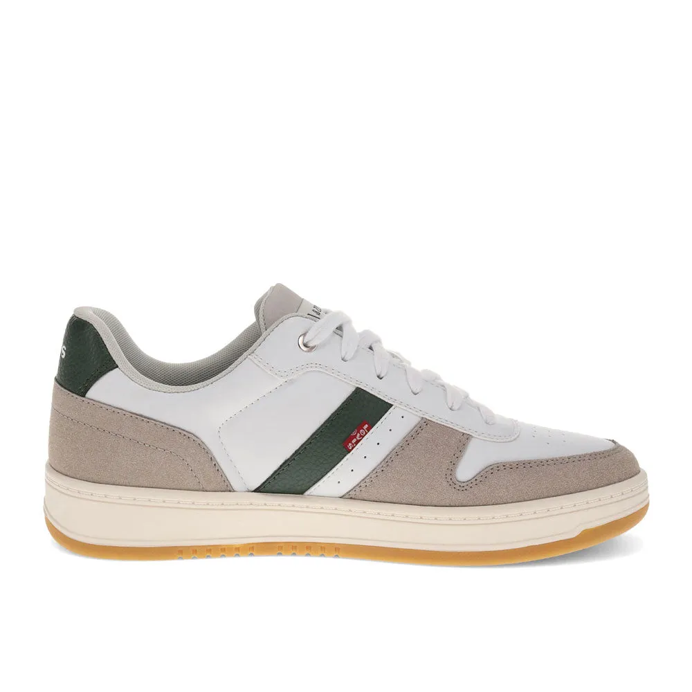 Levi's Mens Drive Lo Synthetic Leather Casual Lace Up Sneaker Shoe