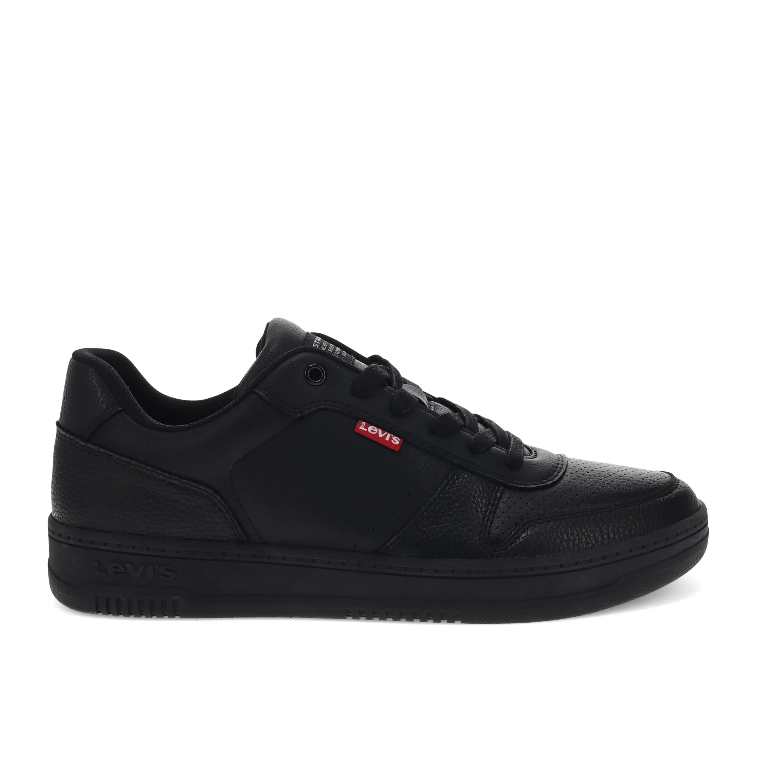 Levi's Mens Drive Lo Synthetic Leather Casual Lace Up Sneaker Shoe