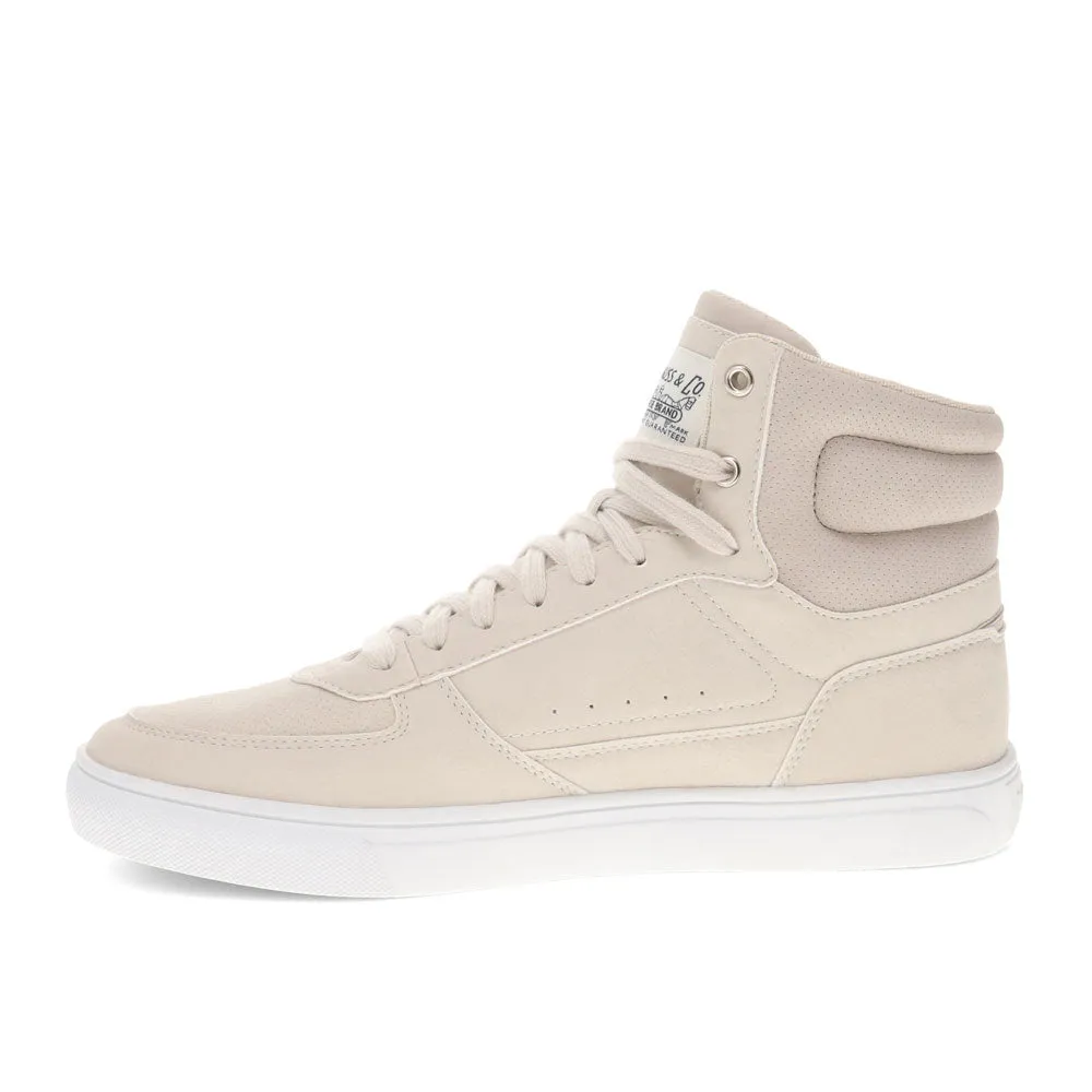 Levi's Mens Liam Hi Synthetic Leather Casual Hightop Sneaker Shoe