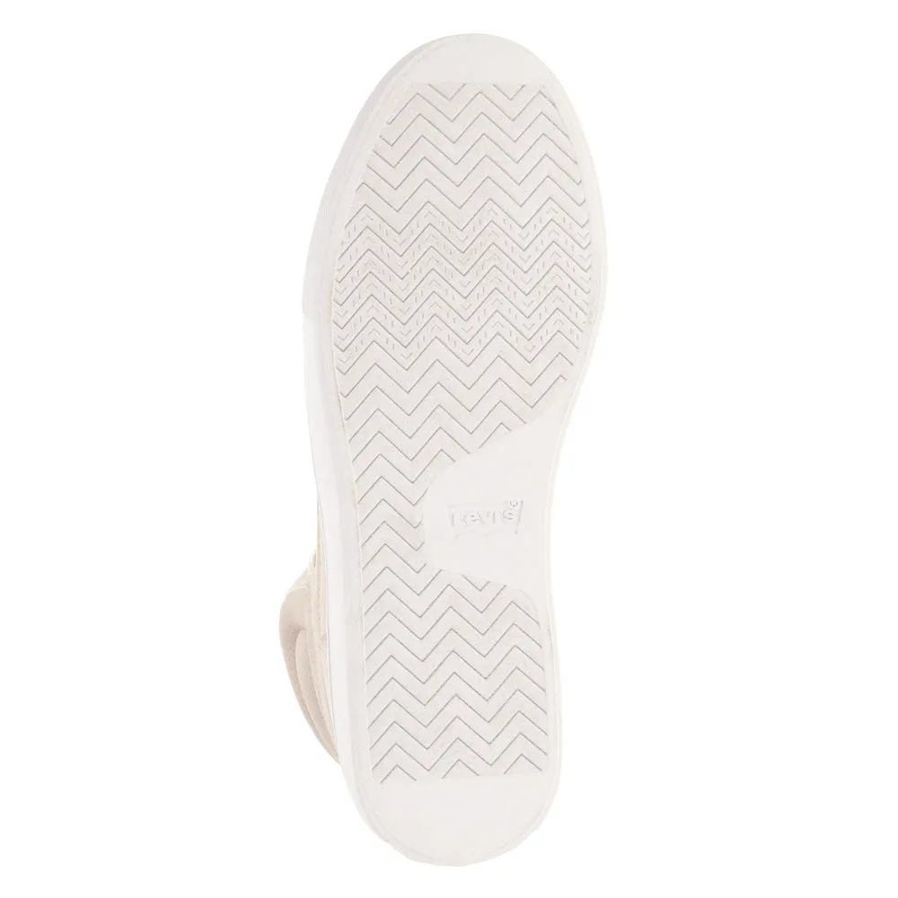 Levi's Mens Liam Hi Synthetic Leather Casual Hightop Sneaker Shoe