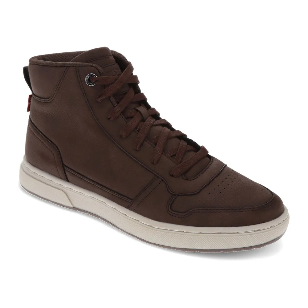 Levi's Mens Stephen Synthetic Leather Casual Lace Up Sneaker Boot
