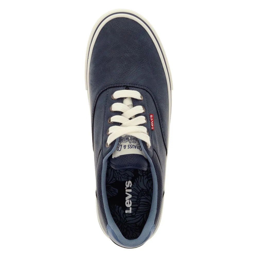 Levi's Mens Thane Synthetic Leather Casual Lace Up Sneaker Shoe