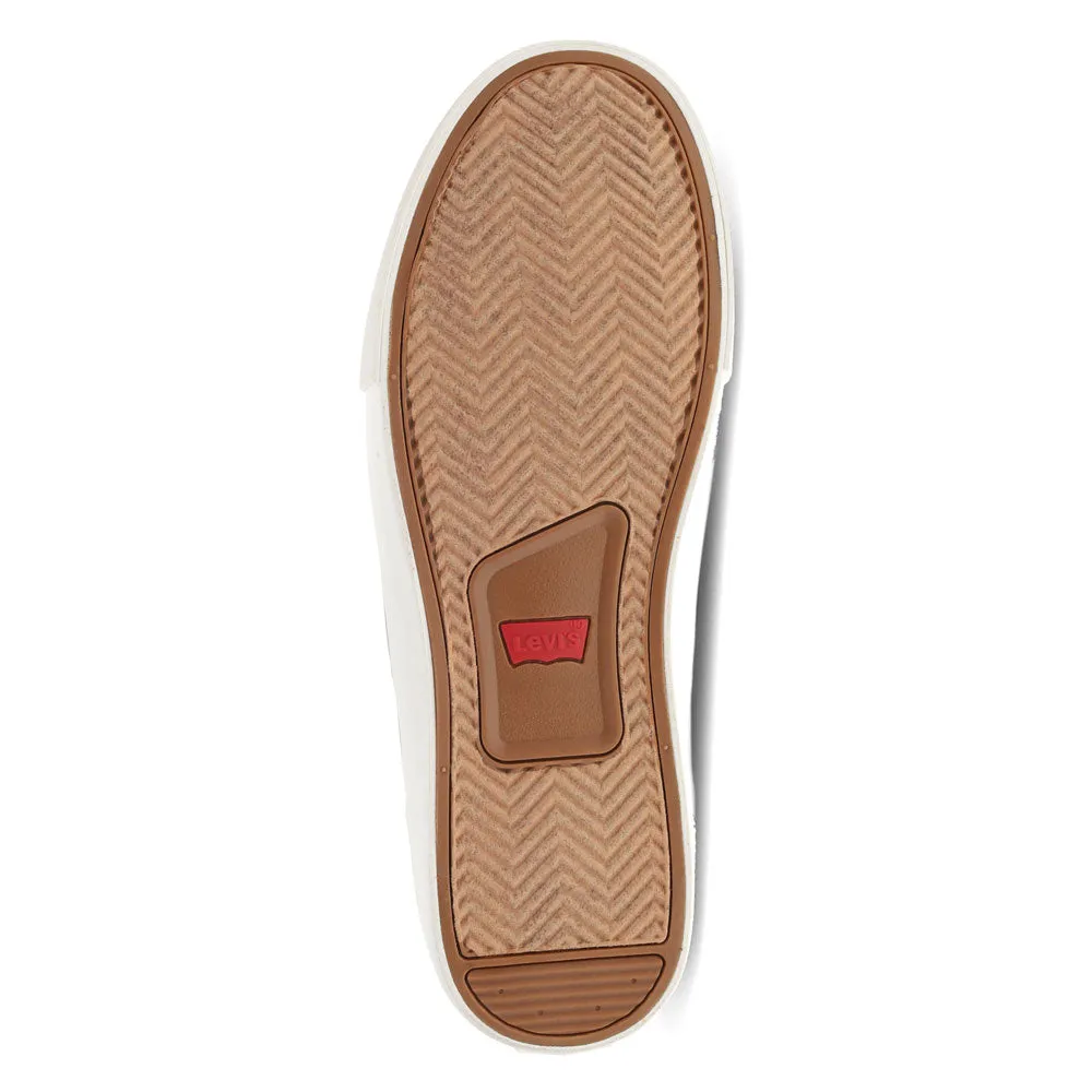 Levi's Mens Thane Synthetic Leather Casual Lace Up Sneaker Shoe