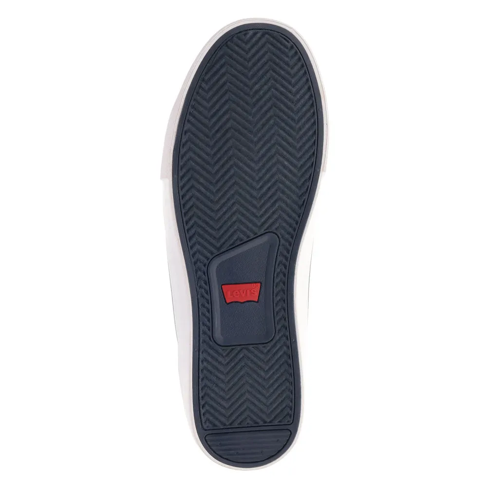 Levi's Mens Vince Synthetic Leather Casual Lace Up Sneaker Shoe
